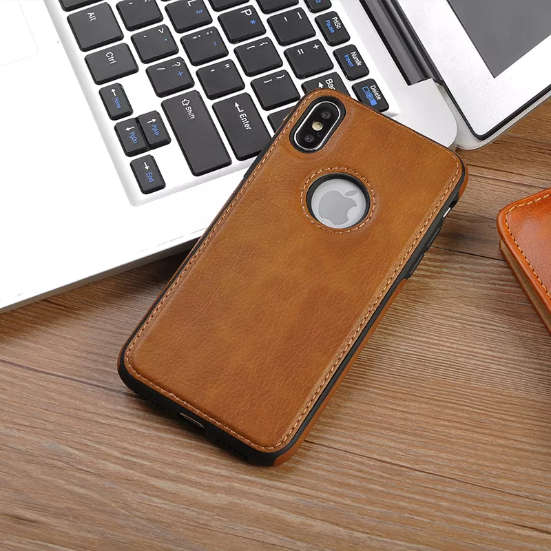 Liramark Iphone X Cover Leather LIRAMARK PU Leather Flexible Back