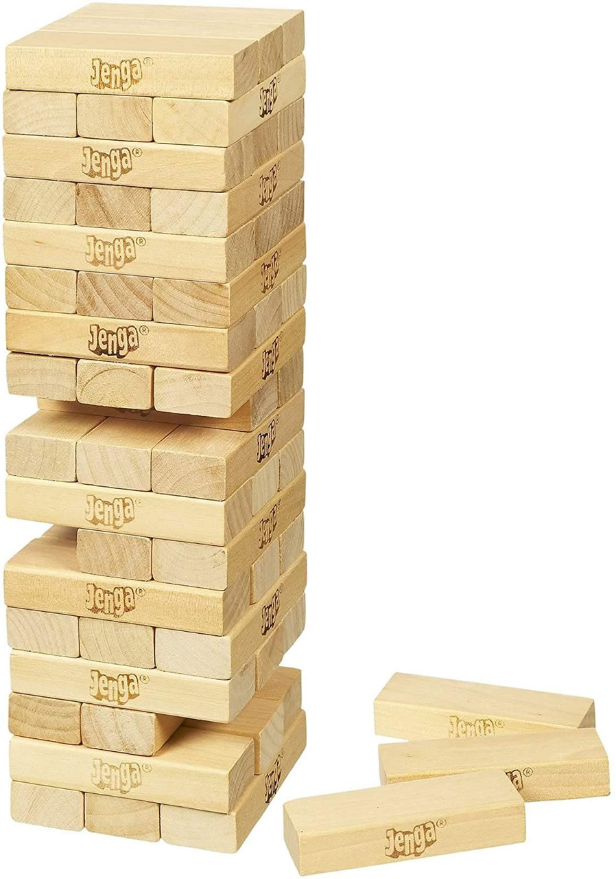Jenga Wooden Game, Wooden Blocks Game, Games for Everyone