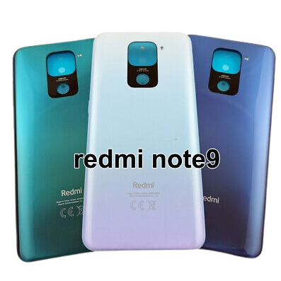 Redmi Note 9 Back Battery Cover Rear Door Housing Case with Buttons and antenna, Back Panel for Redmi Note 9