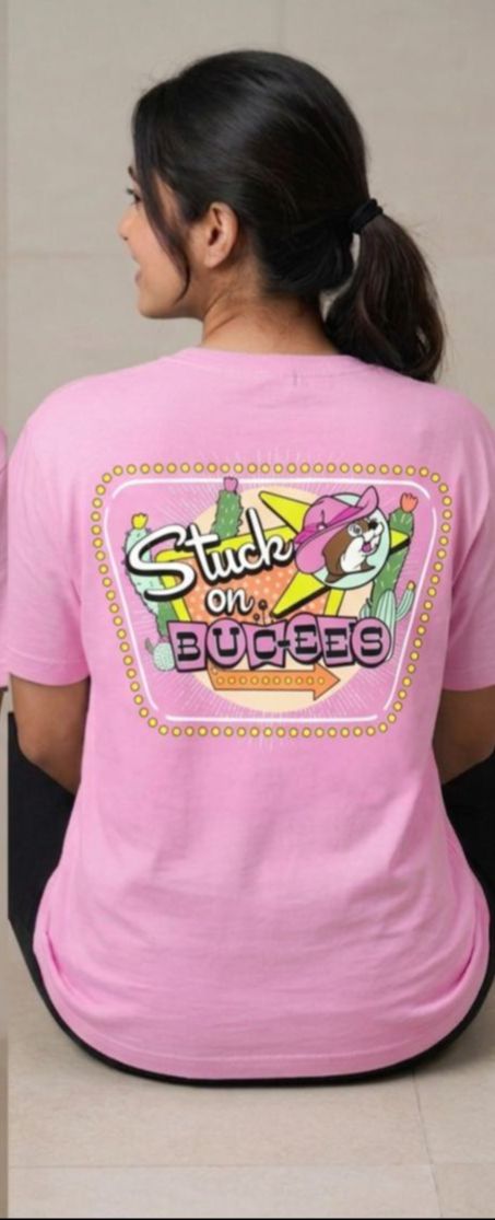 Black half sleeves printed t shirt for women's