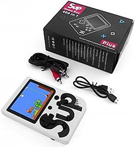 SUP Game Box Plus Console With Controller 400 in 1 Retro Video Games For Kids Handheld Game PAD Gamebox Connects with LCD / TV