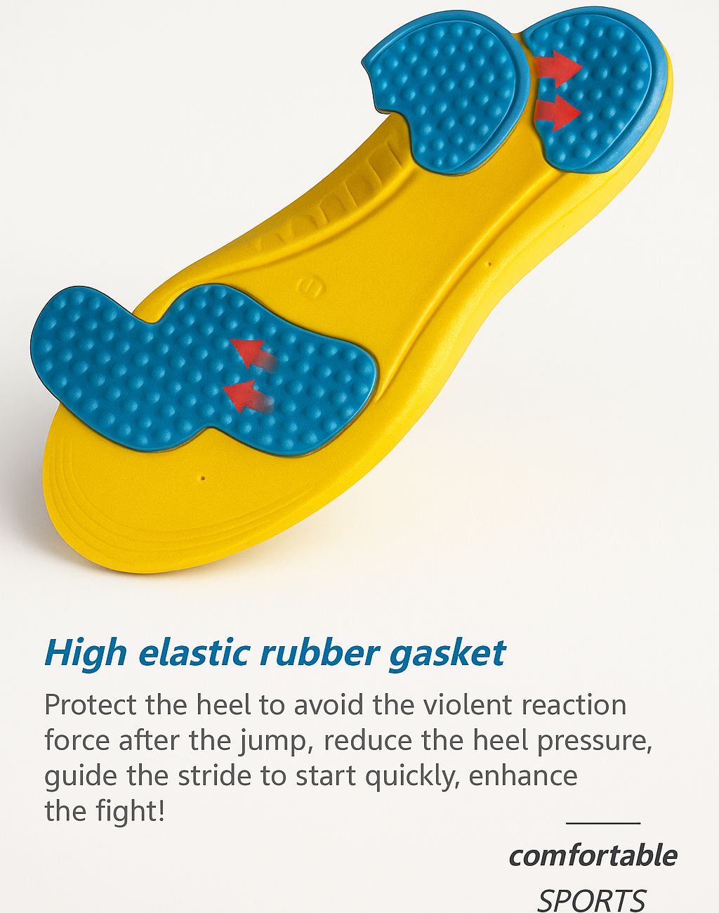 Inner Sole for Men Shoes | insoles Sneakers for men | 4D Message Cusion Inner Sole | Medicated Inner Sole | Pitawa | Soft Cushion Arch Support Insole