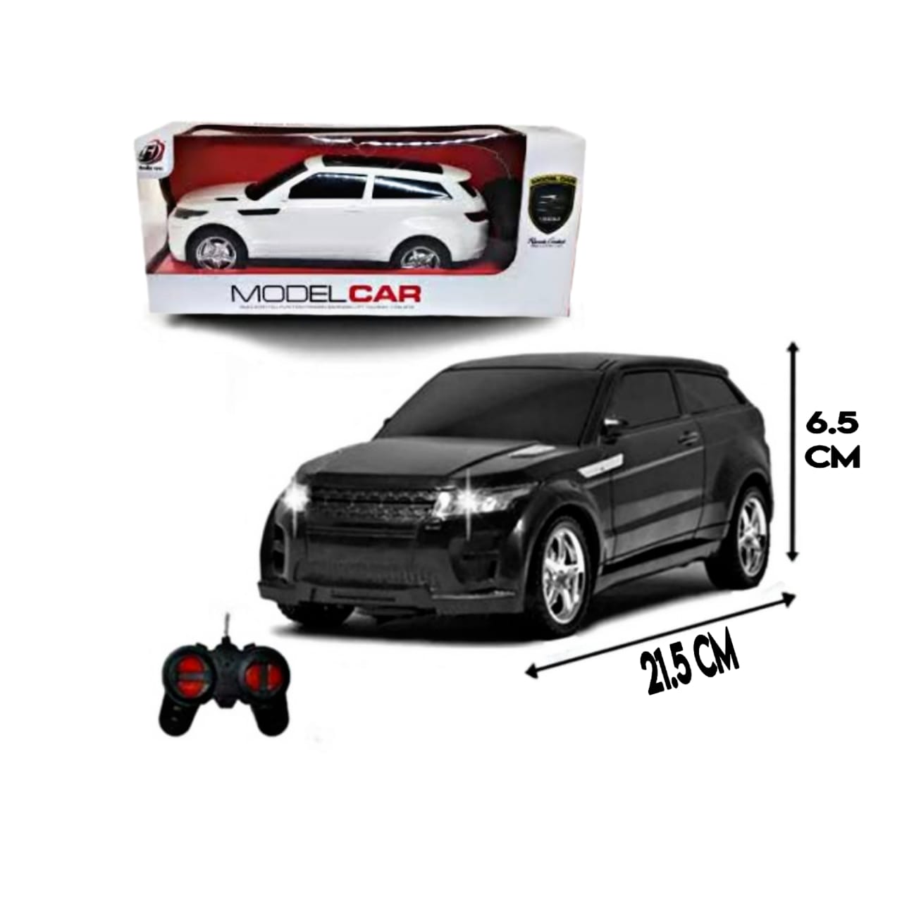 Model Car Range Rover Remote Control Car RC Sport Racing Model With Head Lights Car Toys - Remote Controlled Fast Modern Car Light for Kids - Best Gift For Kids