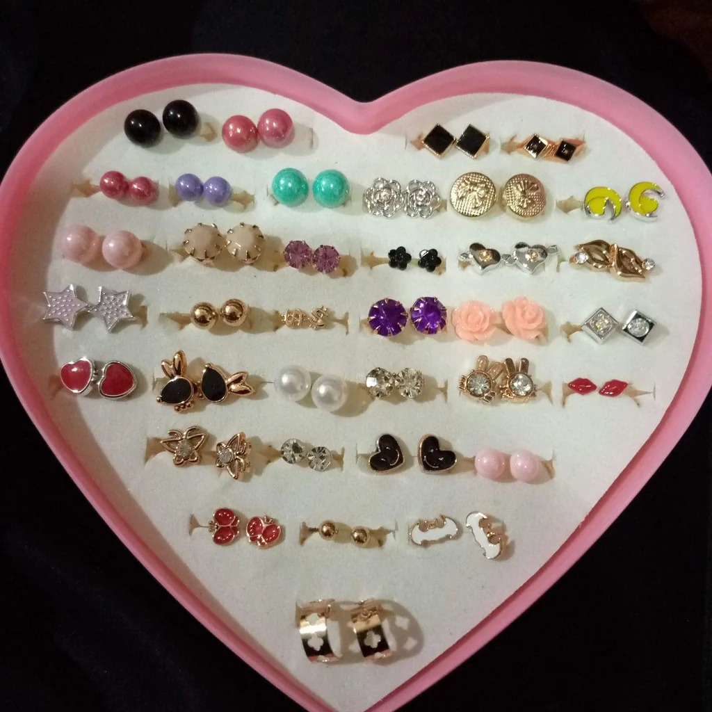 36 Pair Earring for Women - MultiColor