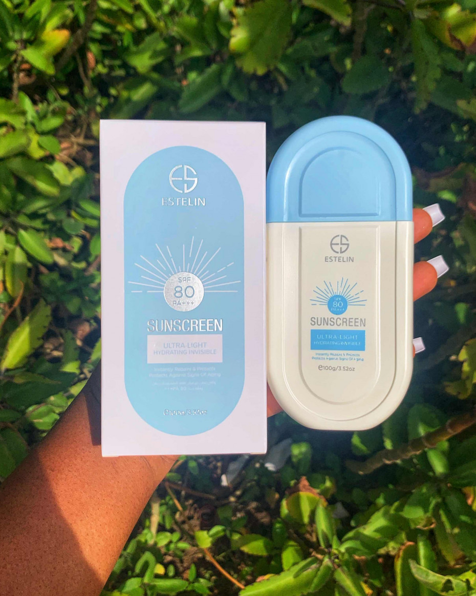 ESTELIN ULTRA-LIGHT Hydrating Invisible Sunscreen SPF 80+ 100g ES0077