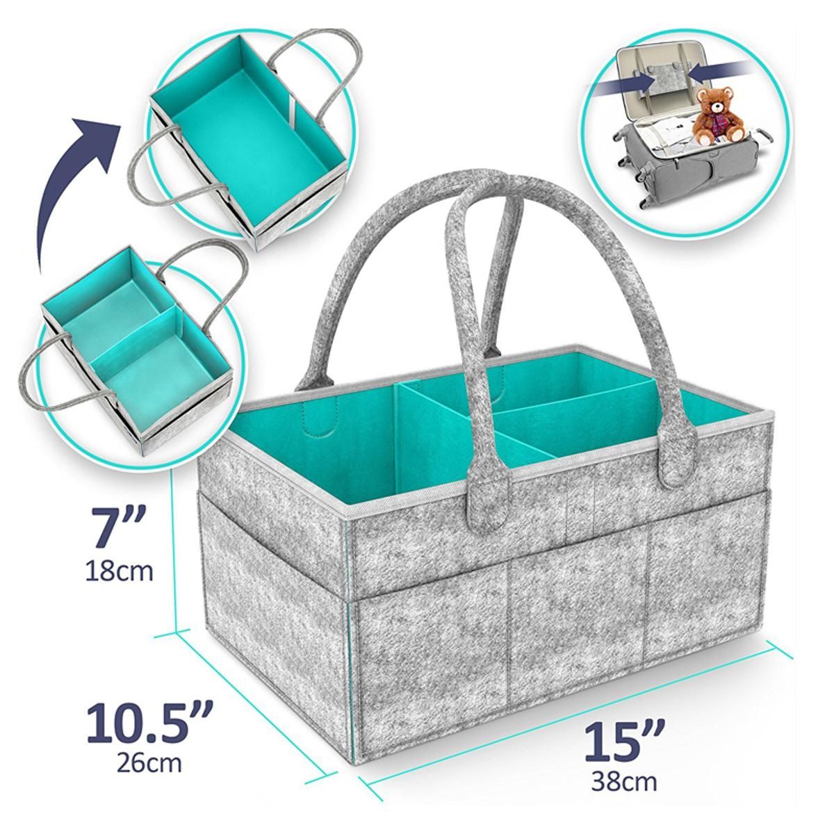 Baby Diaper Caddy Organizer Portable