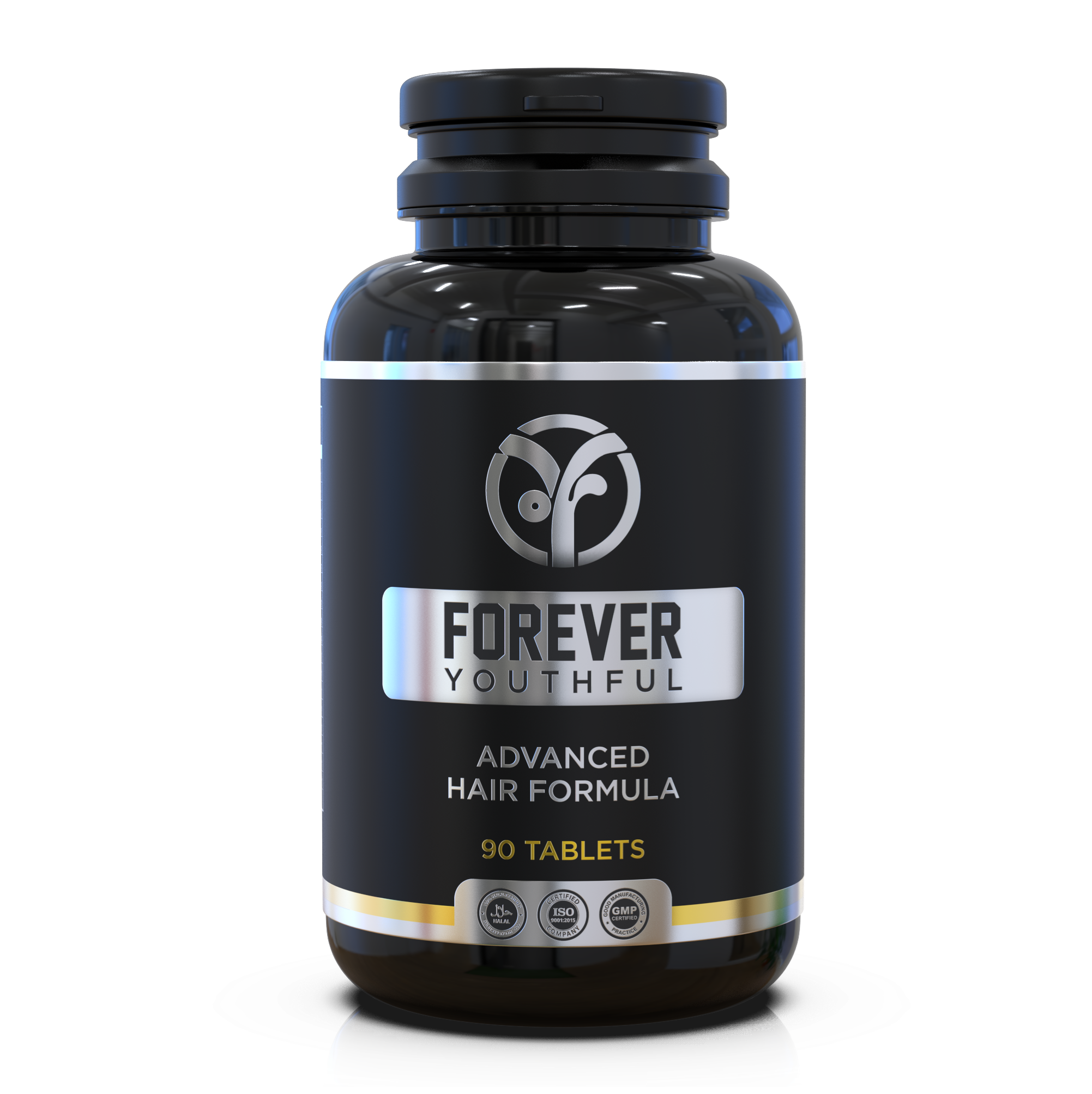 Advanced Hair Formula For Hair Loss by Forever Youthful - 90 Tablets
