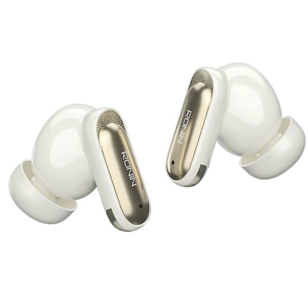 Ronin R‑7050 Eminence Wireless Earbuds – Dual‑Device Connectivity | 13 mm Drivers | ANC + ENC + Transparency | 24 h Music | 70 h Standby | Bluetooth 5.3