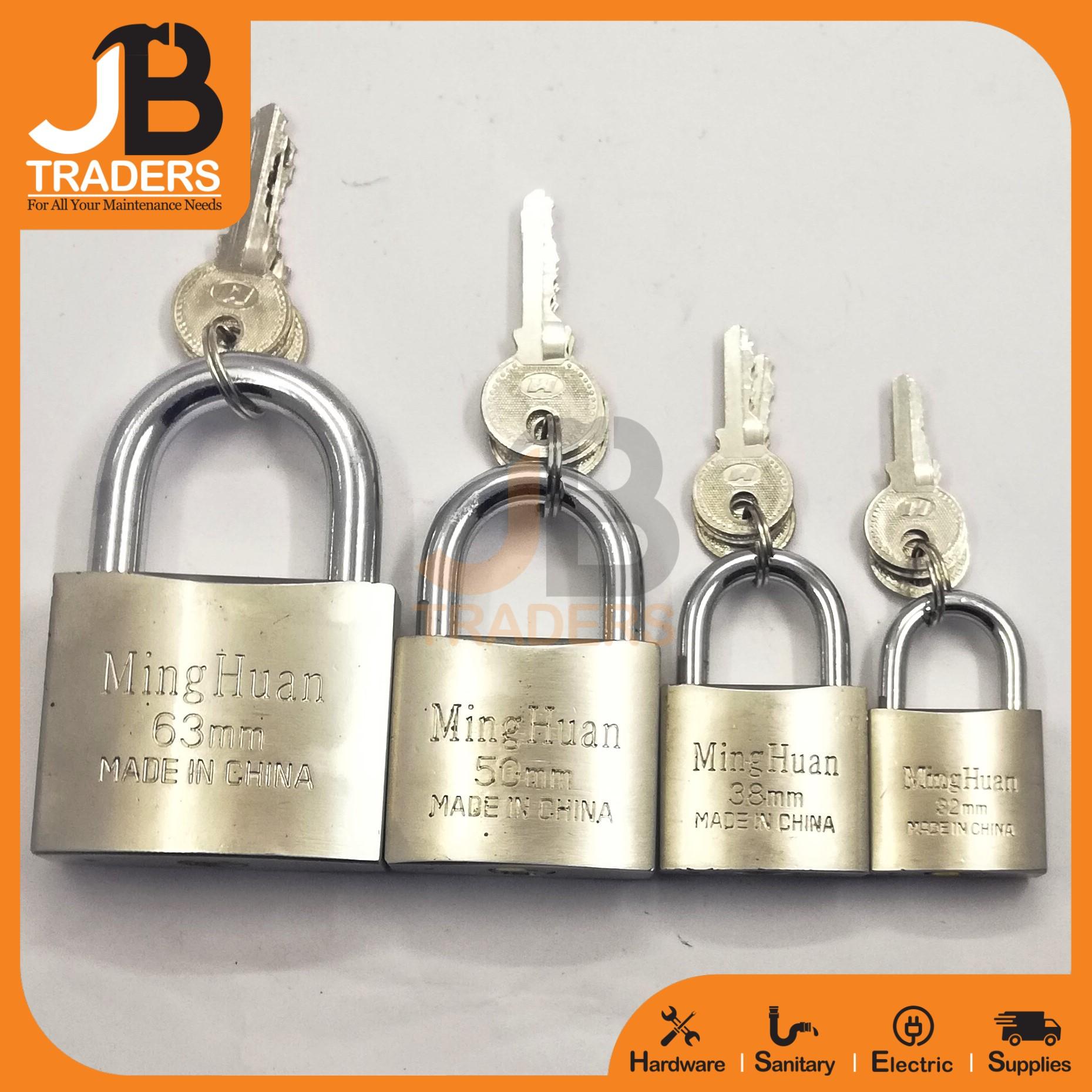 Top Security Multiple size pad lock for doors, gates and shutters heavy