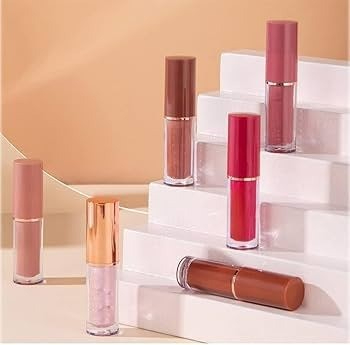 12 Pce Mocallure Highiy Pigmented Matte Lip Gloss Waterproof Long Lasting Quick Drying Non Stick Cup Nude Lip Stain Kit Up Lip Makeup Gift Kit For Women