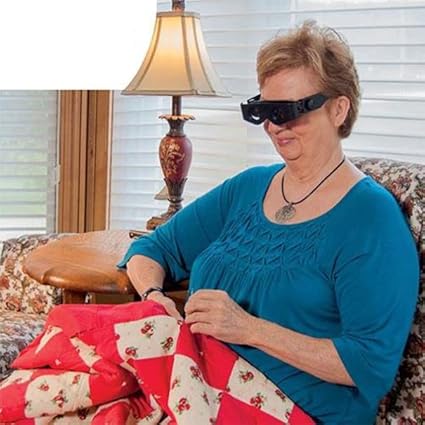 Telescope Glasses Foldable Binoculars Glassess Hands Free Adjustment Outdoor for Fishing Bird Watching Theater Opera Sports TV Sight Seeing Hiking Sewing