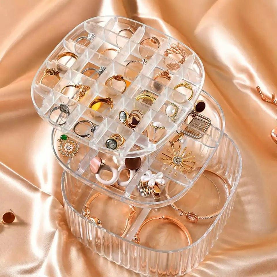 Acrylic Jewelry Box Layer Jewelry Storage Organizer
