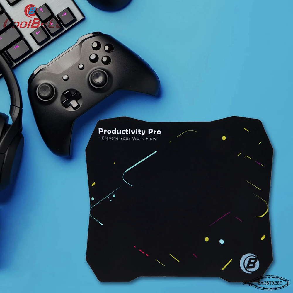 Coolbell CB-MP001 Gaming Mousepad – Precision-Control Surface for Seamless Gaming & Enhanced Productivity Non-Slip Rubber Base Mousepad for Computer/Laptop