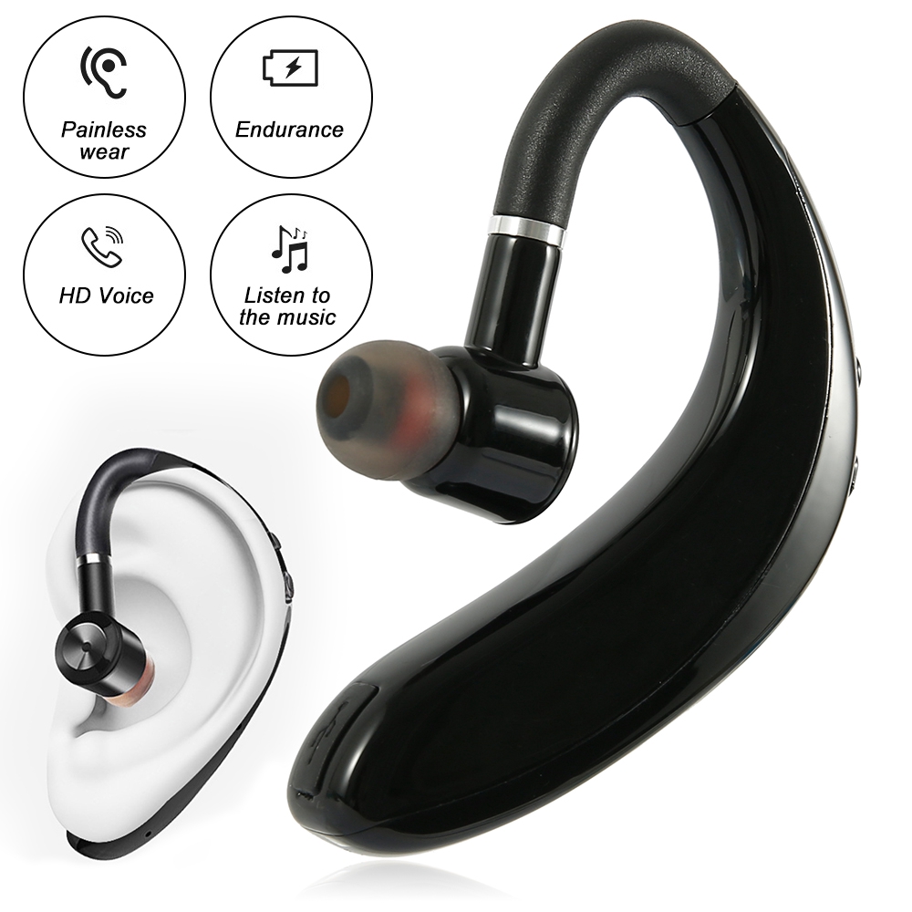 V9 Wireless Bluetooth Headset | Single Earphone Handsfree | Bluetooth Earpiece | Compatible with All Bluetooth Devices.