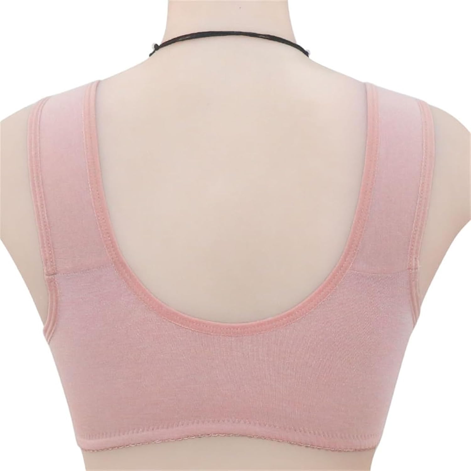 Front Open Wide Strap Non Padded Non Wired Maternity Nursing Bra Plus Size