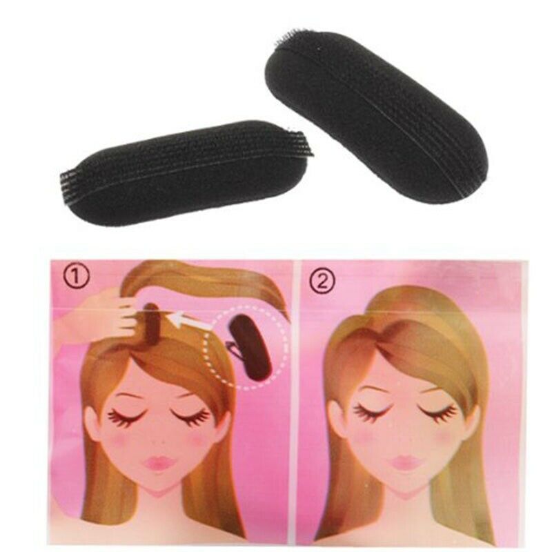 2 Pcs Hair Volume Bump Up Clip Princess Hair Maker Tool Head Insert Tool