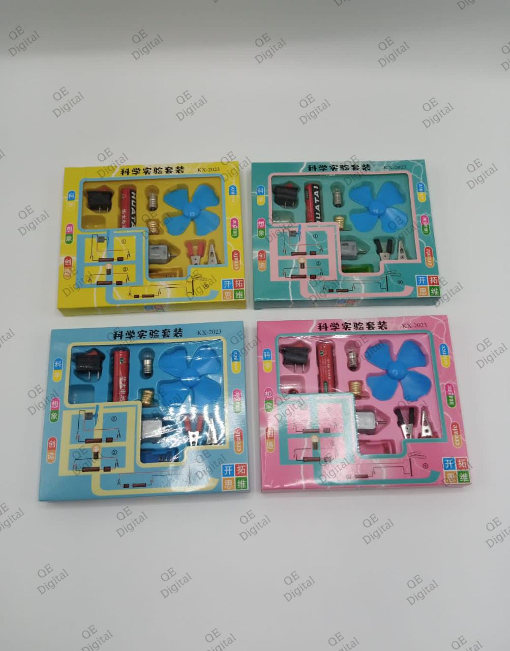 1Pcs Science Experiment Kit, Model Building Kit, Science Electronics Circuits kit