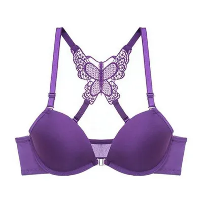 New Sexy Design Bra Butterfly Style Push Up Bra For Women Front