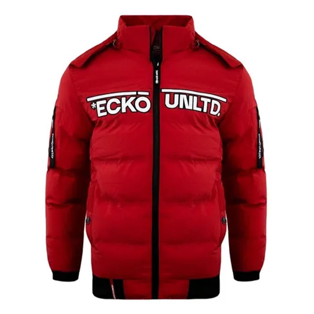 Parachute Hooded Puffer Jacket For Men Ecko Unltd Original Puffer Jackets Daraz.pk