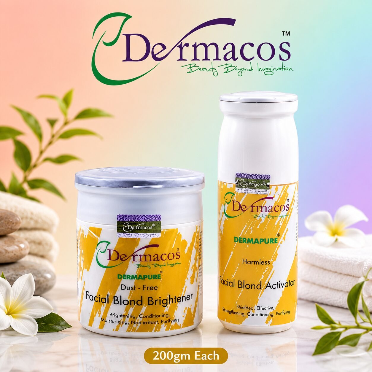 Skin Polish Brightener + Activator () | Personal Care Set | 200ml