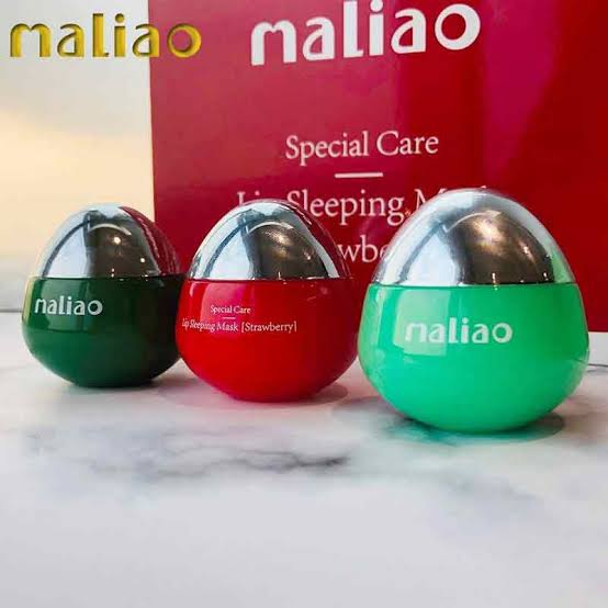 Maliao Lip  Sleeping Mask Strawberry Flavour Red Colour for Dry Lips