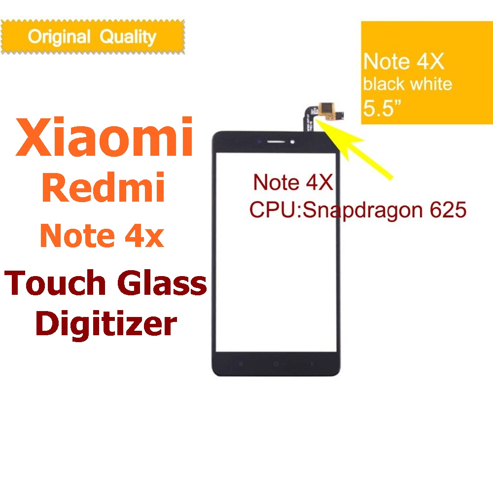 Xiaomi Redmi Note 4x (Snapdragon 625 Processor) Touch Glass