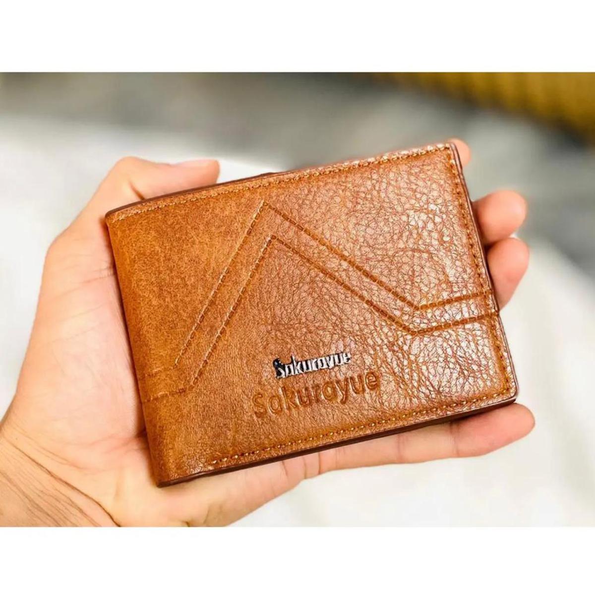 Short Men Busniess Wallets Retro PU Leather Multi-function Card Holder Slim Classic Coin Pocket Photo Holder Purses Mini Wallet