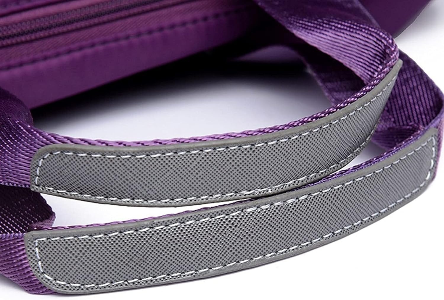 Women's Oxford Cloth Shoulder Bag – Waterproof Nylon (Purple)
