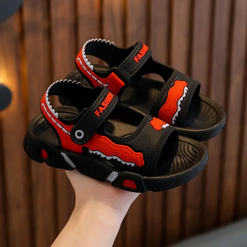 Disney Children's Sandals Summer Boys Girls  Eva Soft Bottom Non-slip 2024 New Boy Children's Baby Beach Shoes Dinosaur Sandals - Let the adventures begin!