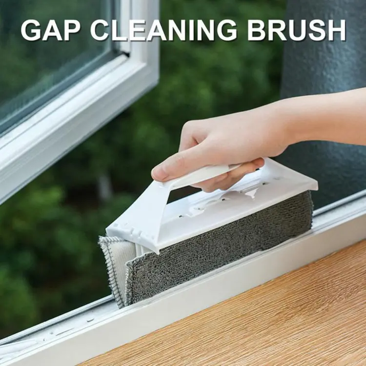 Microfiber Window Groove Cleaning Brush