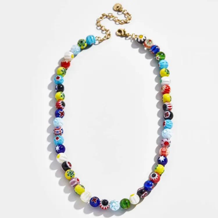 DIY Layered Beaded Necklaces - the neon tea party