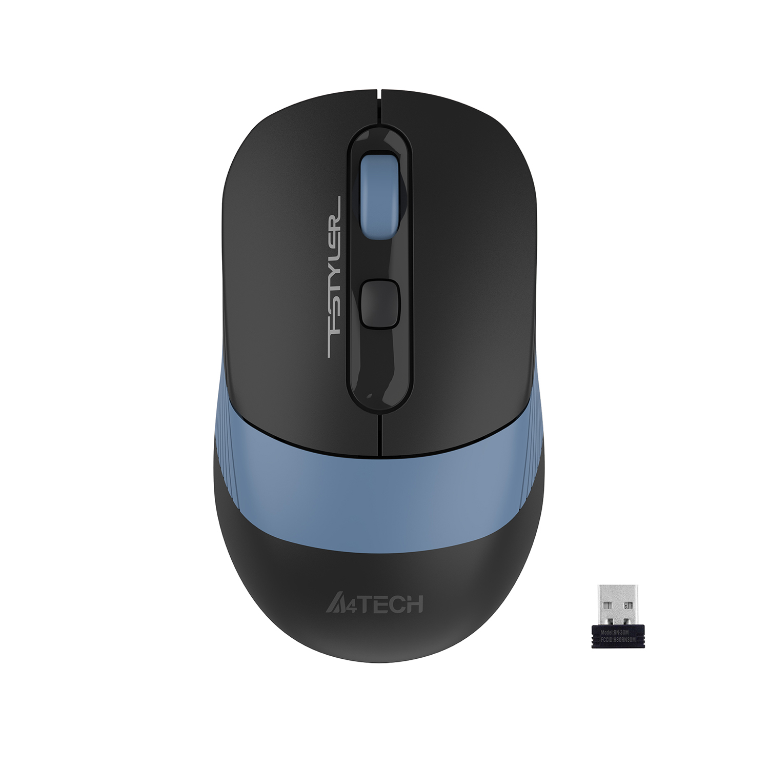 A4Tech FB10CS - 2.4G - Black - Great for Work and Study - Ergonomic Comfortable Design