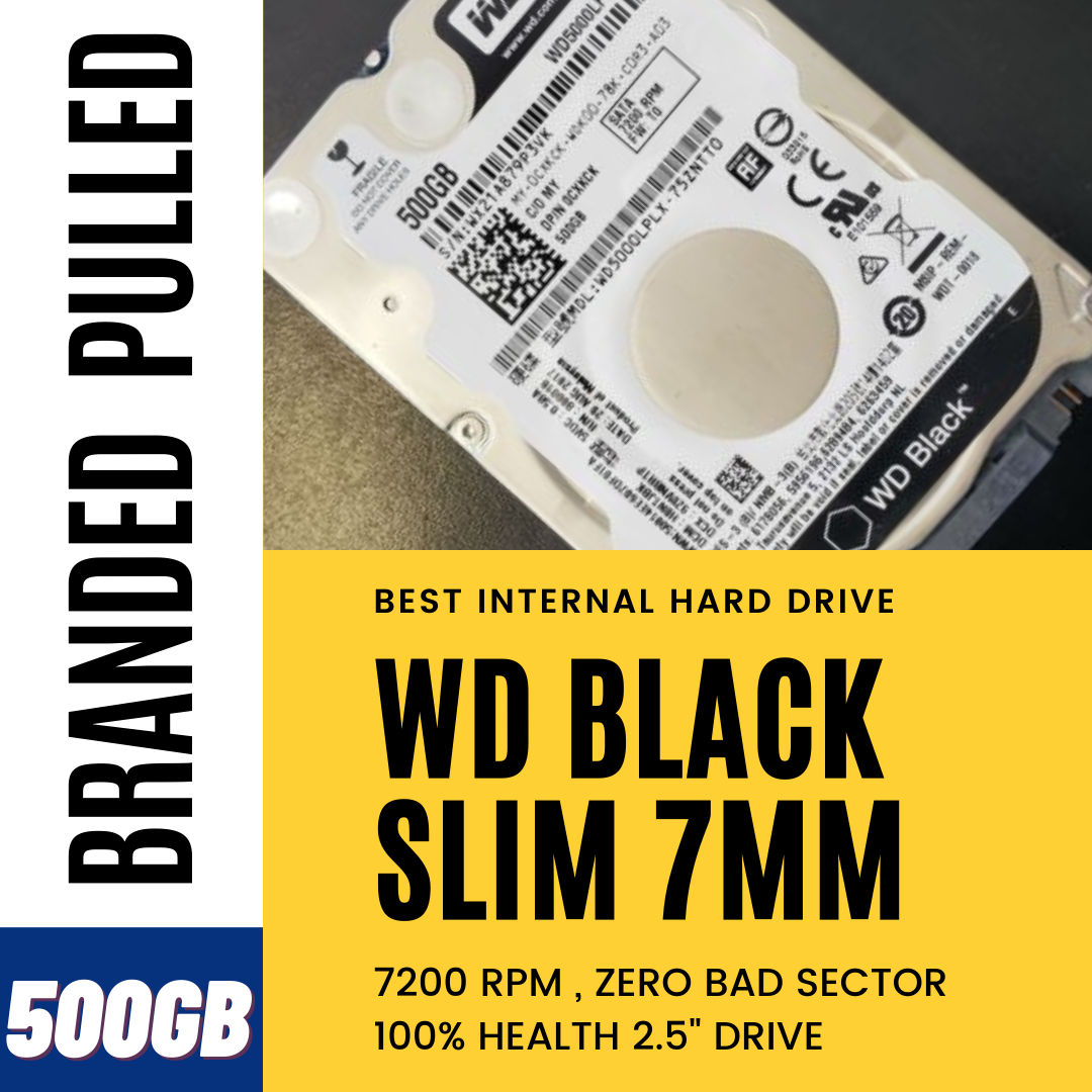Wd Black 500gb Hdd Western Digital Black (WD5000LPLX) 500GB 32MB