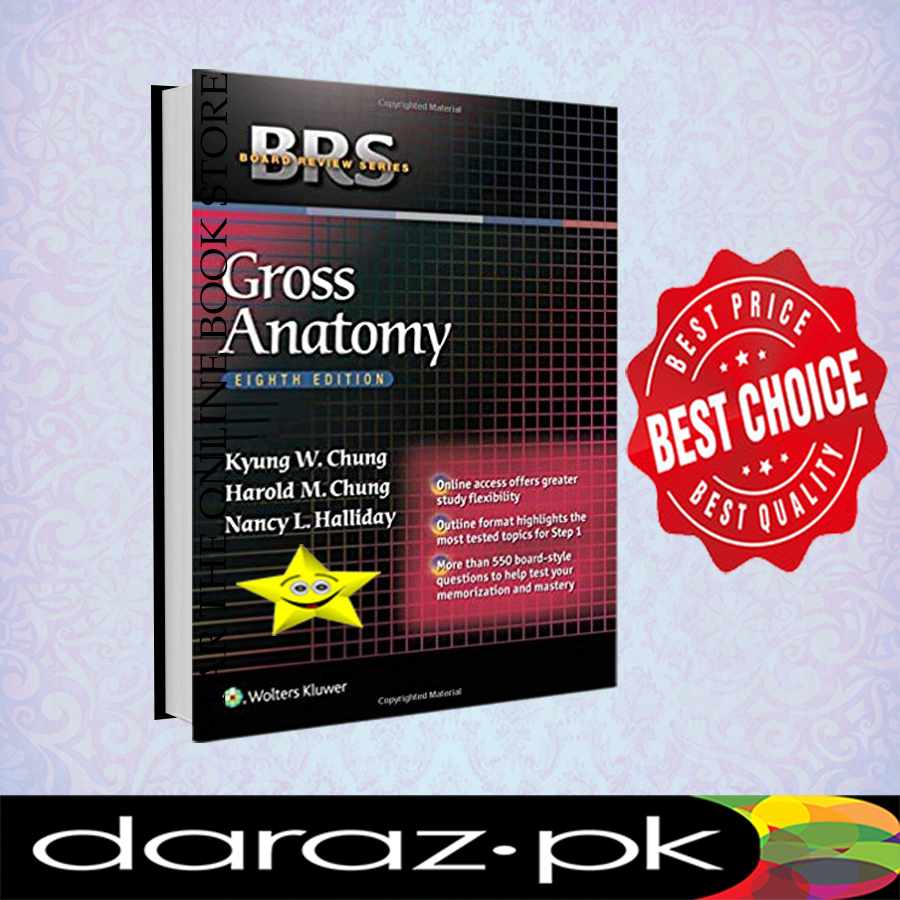 BRS Gross Anatomy 8th Edition by Harold M. Chung MD | Daraz.pk