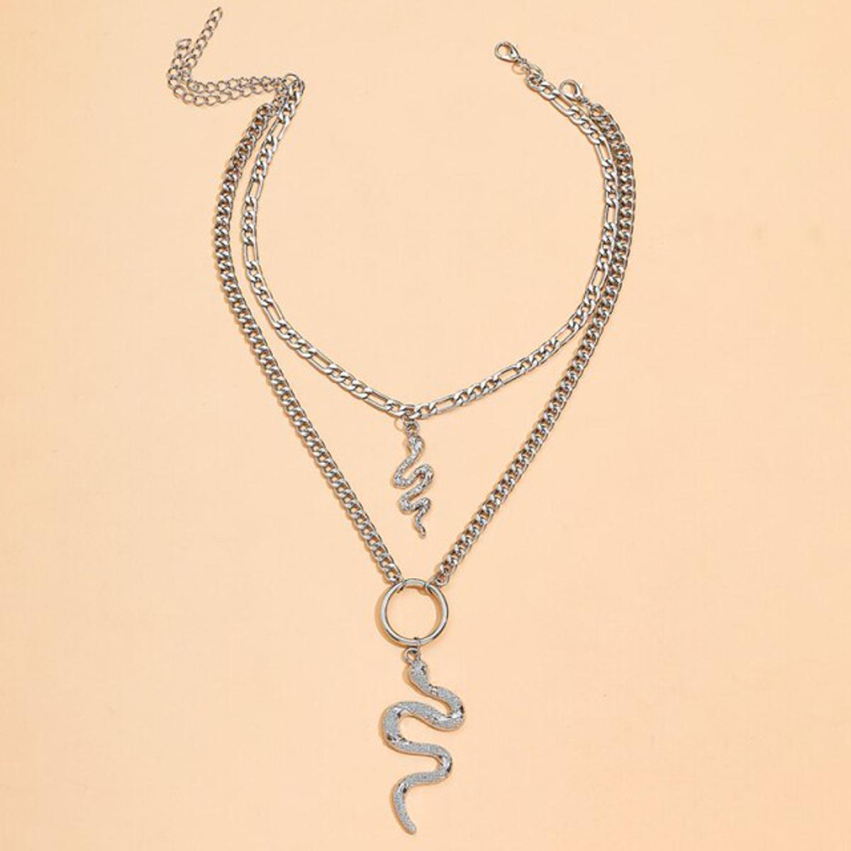 Topshop hot sale snake necklace