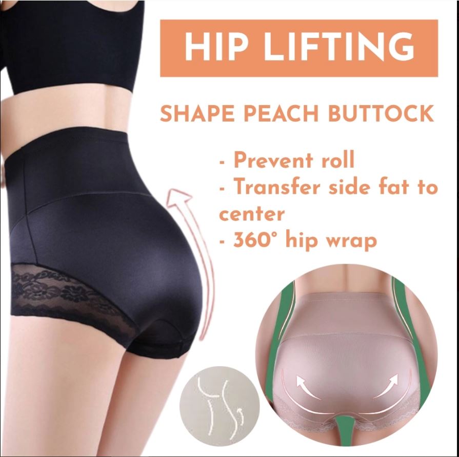 Best Quality Silky High Waist Shapewear Panty for Women | Seamless Slimming Tummy Control & Hip Lift Underwear