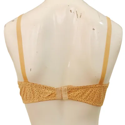 Classic Cotton Bra Brazier for Women Undergarments and Non-wired Brazzer  with Chikan Embroidery