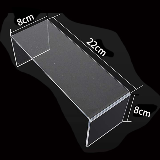Acrylic Display Riser Stands for Jewlerry, Cosmetics and Action Figure Showcase