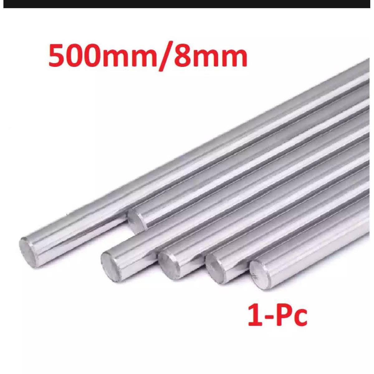 8mm X 500mm Edelstahl Linearstange – Gehärtet, Rostfrei, Für 3D-Drucker & CNC-Maschinen