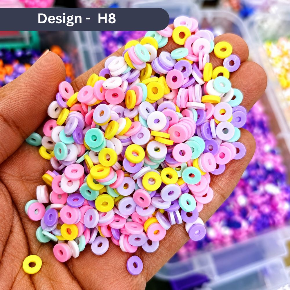 250/500/1000/5000/ Pcs Jewelry Making Clay Rings Material Bracelet Rings Multicolor Multicolor Mix Clay Rings For Bracelet Making Buy Rings For Bracelet Beads Material Jewelry Making by SAMS COLLECTION