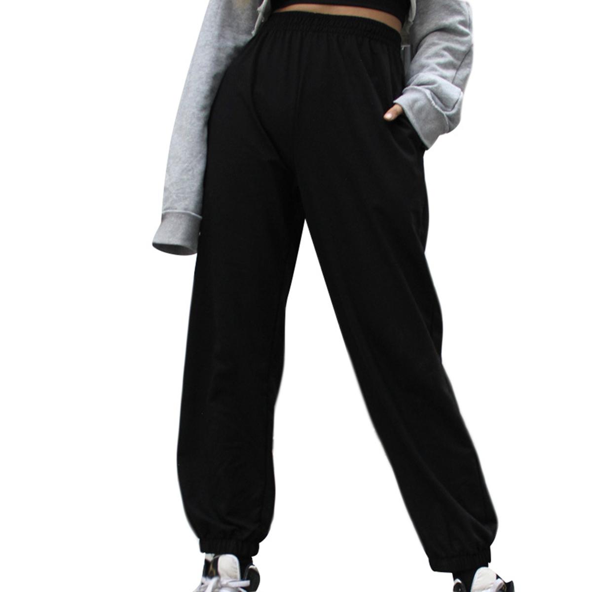 Sweat Pants for Womens, High Waisted Casual Loose Joggers Comfy Soft Wide  Leg Sweatpants