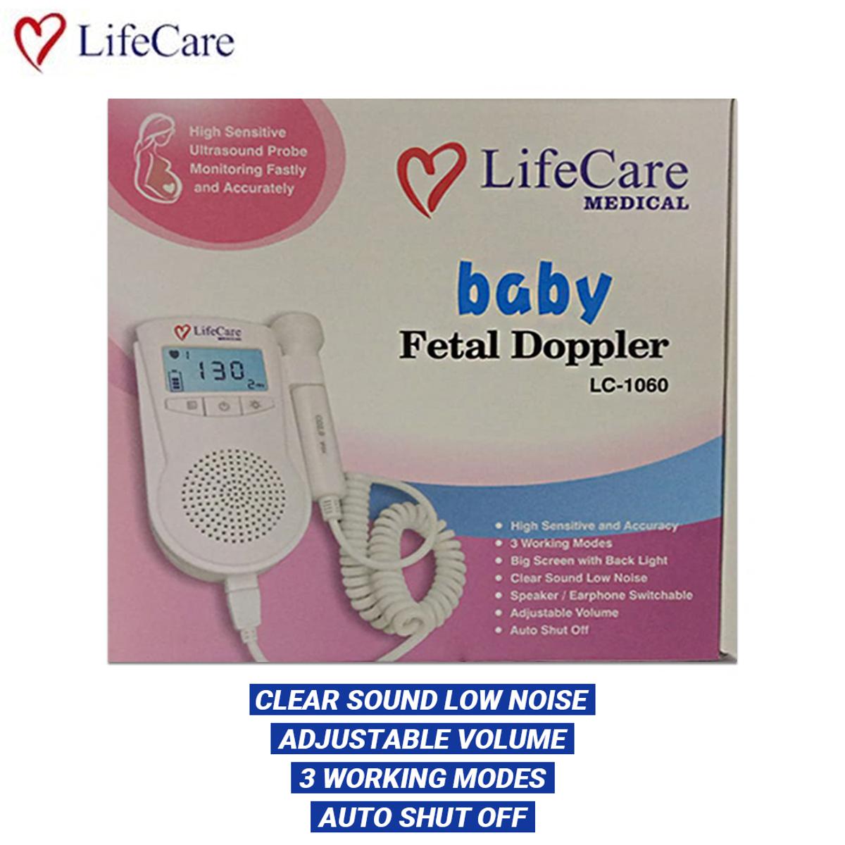Lifecare Baby Fetal Doppler Monitoring Fastly and Accurately
