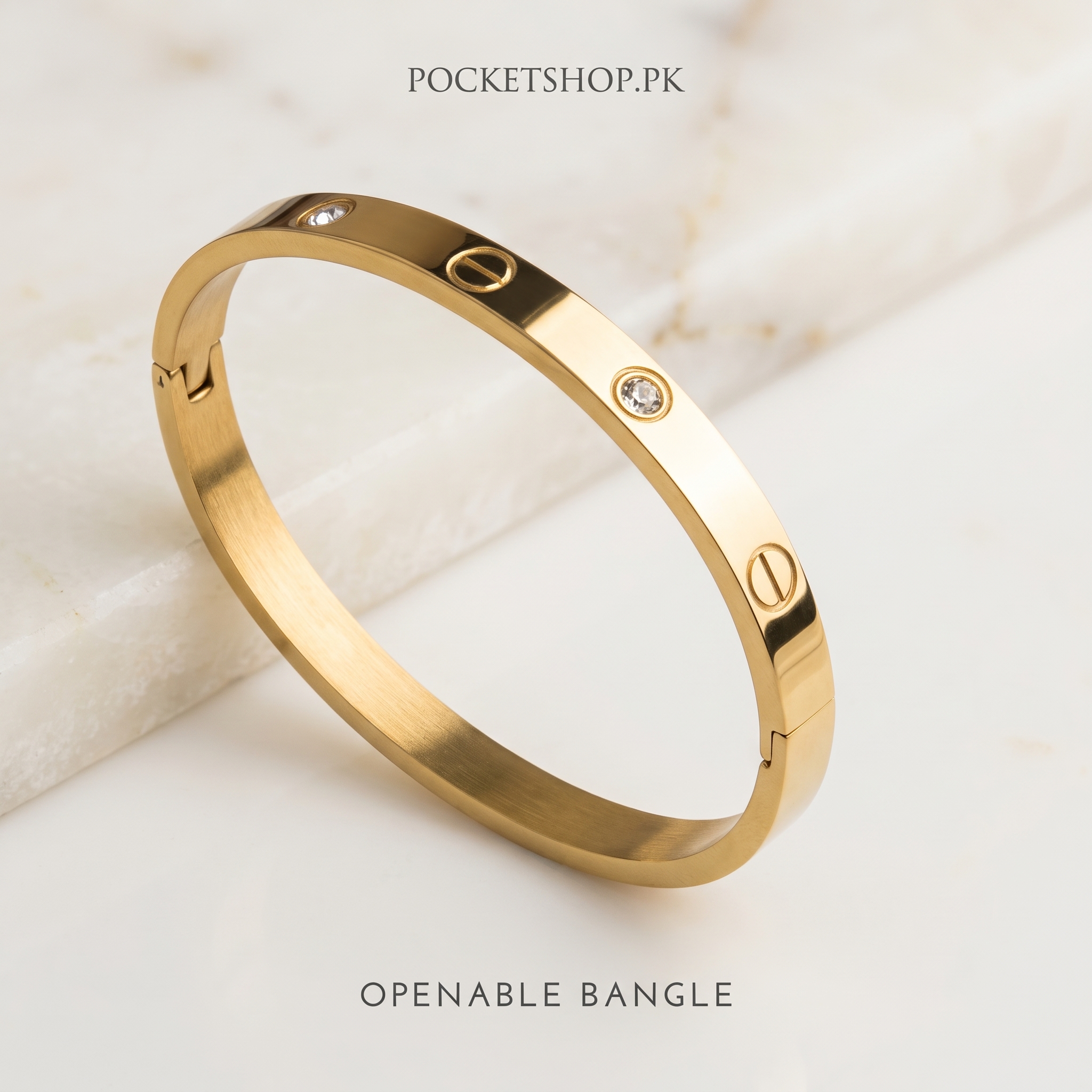 NEW Openable Bangles for Girls / Stainless-Steel Eloquent Ladies Bracelet Kara For Women / Modern Timeless Jewellery