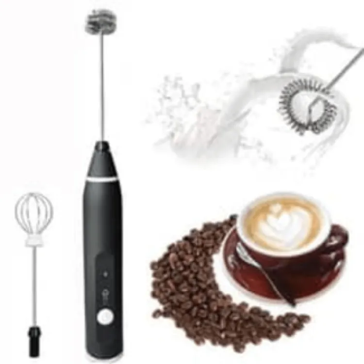 2 in 1 Electric Rechargeable Coffee Beater & Milk Frother and Foamer | High  Quality Rechargeable Electric Egg Beater Coffee Stir Baking Cream Foaming  Machine