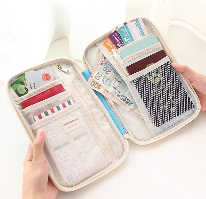 Multifunctional Passport Wallet Passport Holder Travel Pouch