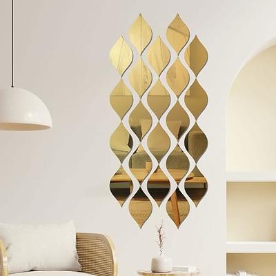 Aziz daraz store, Leaf wall decoration, Pack of 6 pieces, Teardrop ...