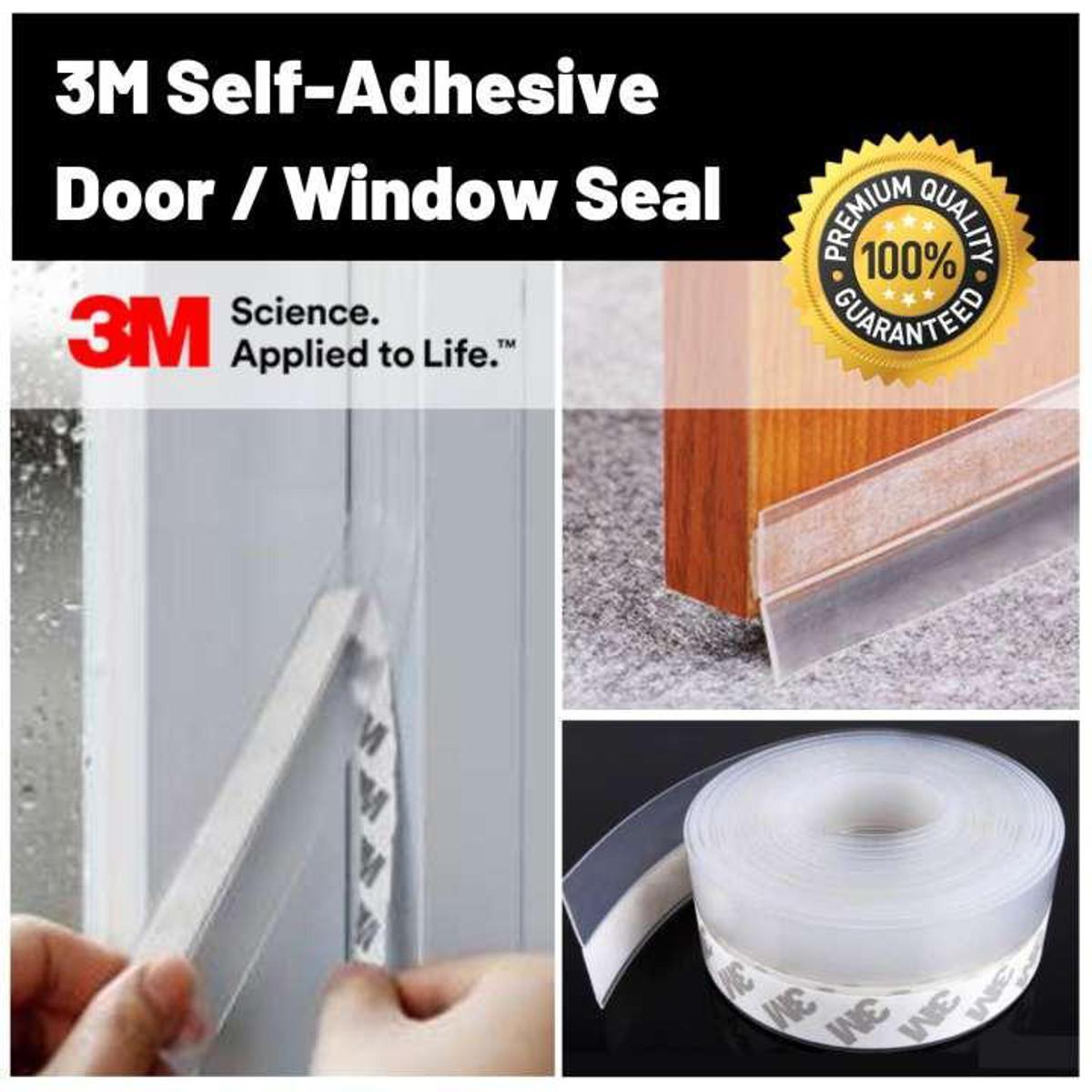 Sealing Transparent Window Tape Windproof Silicone Sealing Door 1M