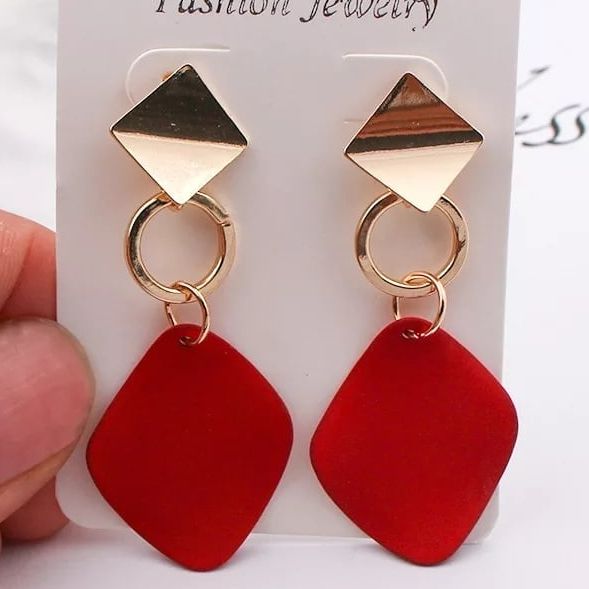 New Fashion Statement Punk Metal Trendy Earrings For Girls & Women