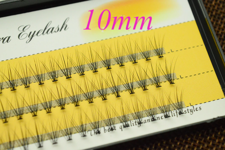 60pcs Professional eyelash extension Makeup Individual Cluster EyeLashes Grafting individual eyelash bunche available in 6mm to 15mm sizes