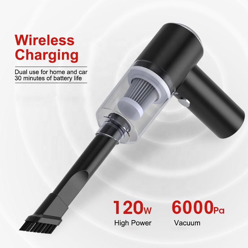 3 in 1 Vacuum Cleaner - Powerful Rechargeable Multi-functional Wireless Vacuum Cleaner - Mini Vacuum Cleaner for Carpet, Car, Home, Office, Pet Hair, Sofa - Keyboard Cleaner - Mini Air Blower -